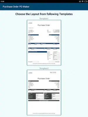 Purchase Order PO Maker android App screenshot 7